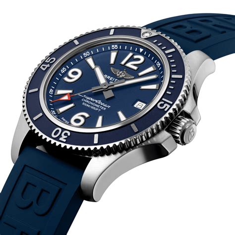 breitling superocean blue dial|breitling superocean automatic 42 price.